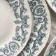 12 flat ironware plates “Louis XVI” Saint Amand and Hamage
