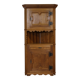 Cabinet d'angle vintage des années 1960 en chêne massif dans le style de Kjærnulf, design danois moderne.