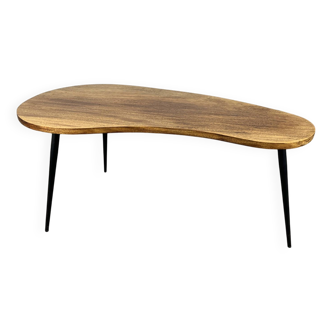Table basse haricot tripode années 50