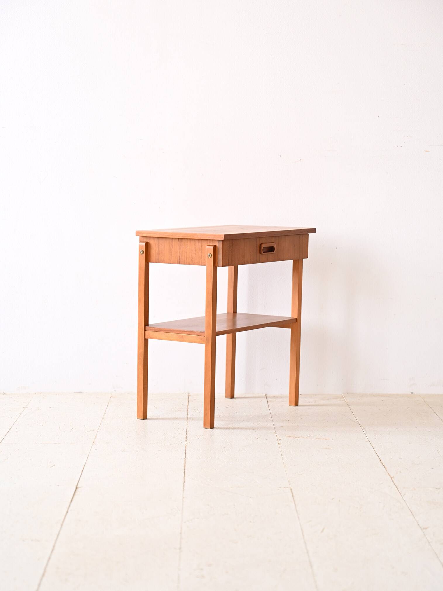 Danish teak bedside table