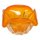 Mid-Century Orange Murano Glass Ashtray, Italy, 1970s