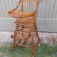Old high chair for children Luterma