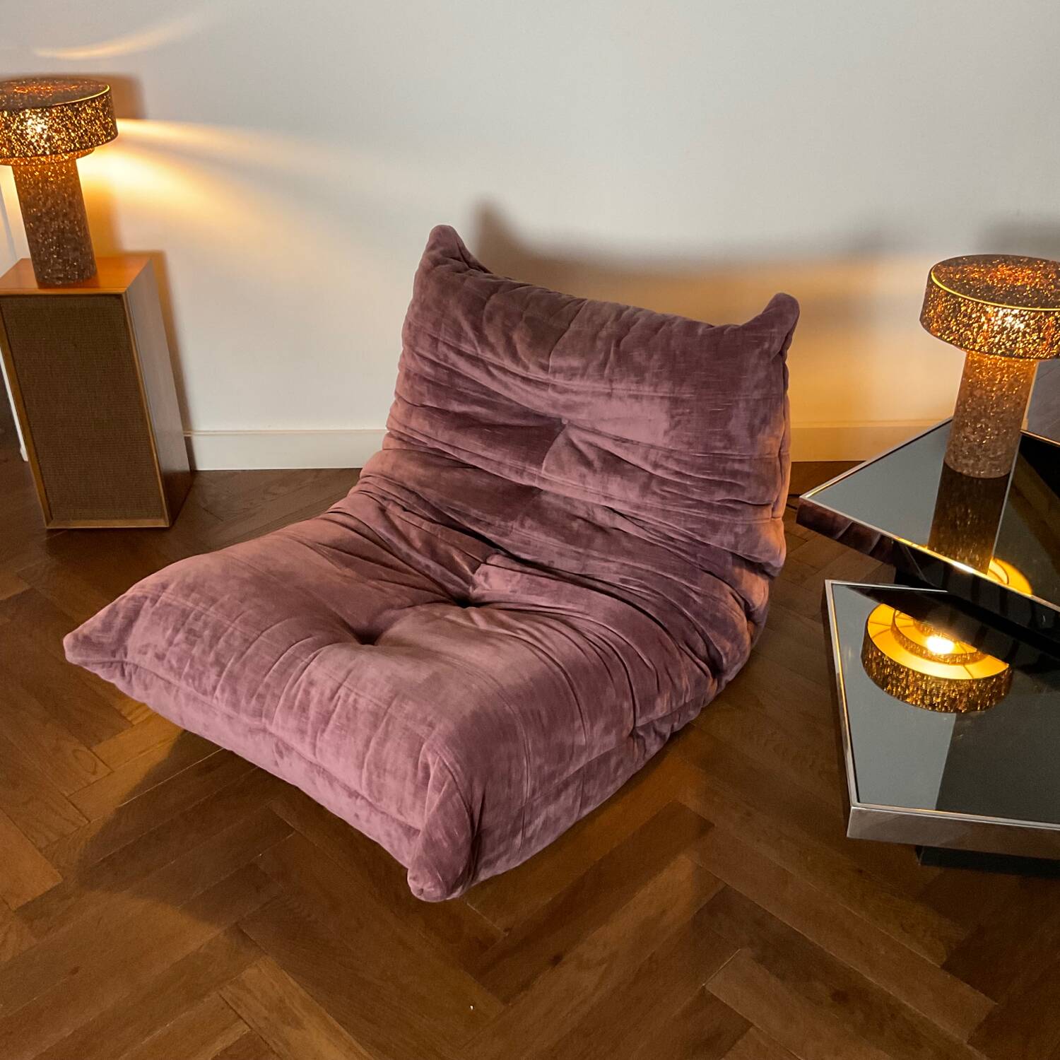 Chauffeuse Togo Ligne Roset vintage