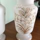 Paire vases opaline