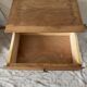 Scandinavian style bedside table with tapered legs from the 1960s.
