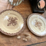 2 small plates 🍂 iron earth