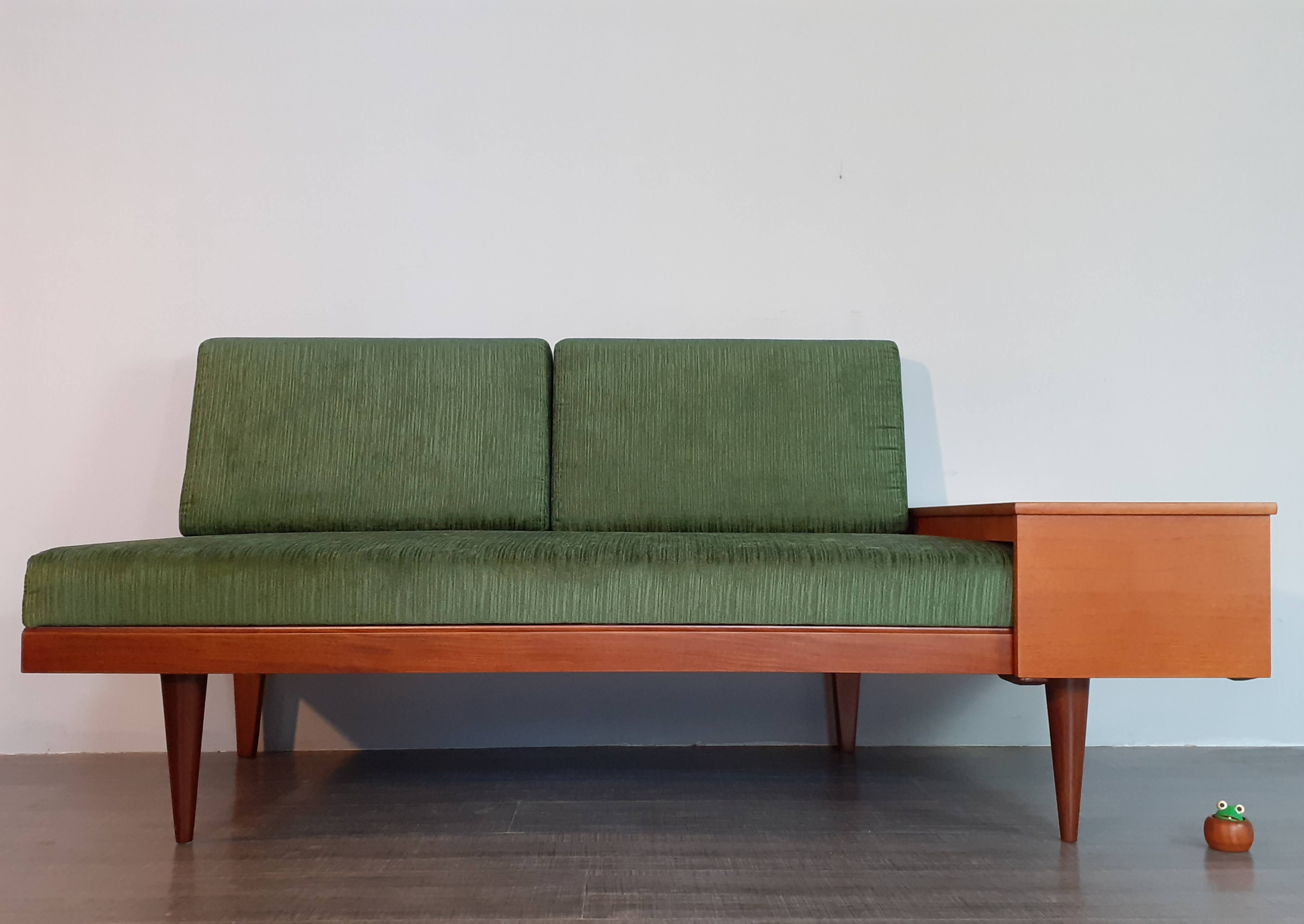 Living room set 2 Norwegian daybeds Ingmar Relling and teak corner table