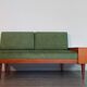 Living room set 2 Norwegian daybeds Ingmar Relling and teak corner table