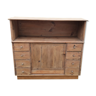 Small pharmacy or school furniture with drawers. 1920.