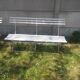 2 foldable garden benches