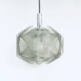 Vintage wire pendant lamp attributed to Paul Secon for Sompex, Germany, 1970s.