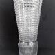 Art Deco vase in cut crystal, h - 32 cm.