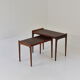 Set of two rosewood nesting tabes from Denmark, 1950’s