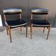 Chaises style scandinave années 60