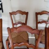 old walnut chairs