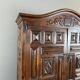 Carved wooden writing desk, Neo-Renaissance style, late 19th century