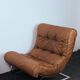 Leather armchair by Renato Balestra for Cinova, 1970