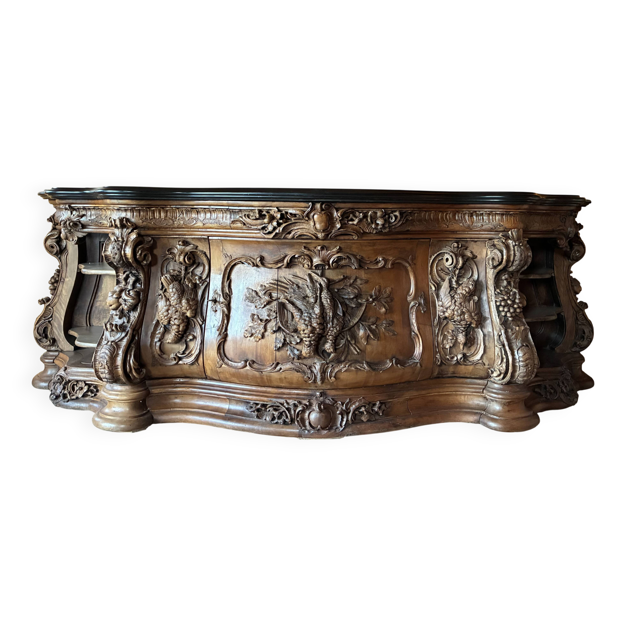 Monumental sideboard from the 19th century.