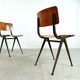 Vintage industrial dining chairs, 1960s