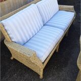 Vintage rattan lounge