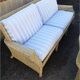 Vintage rattan lounge