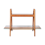 Table d'appoint tchèque en bois pour Krasna Jizba