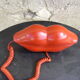 Téléphone fixe vintage hot red lips