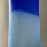 Vintage vase in two-tone glass paste