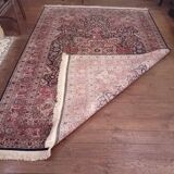 Handmade silk cashmere rug 282×186cm