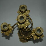 Bougeoir en bronze de style Louis XV