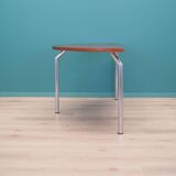 Teak half round table, Danish design, 1970s, manufacturer: Bent Krogh