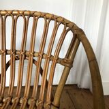 Children's rattan chair