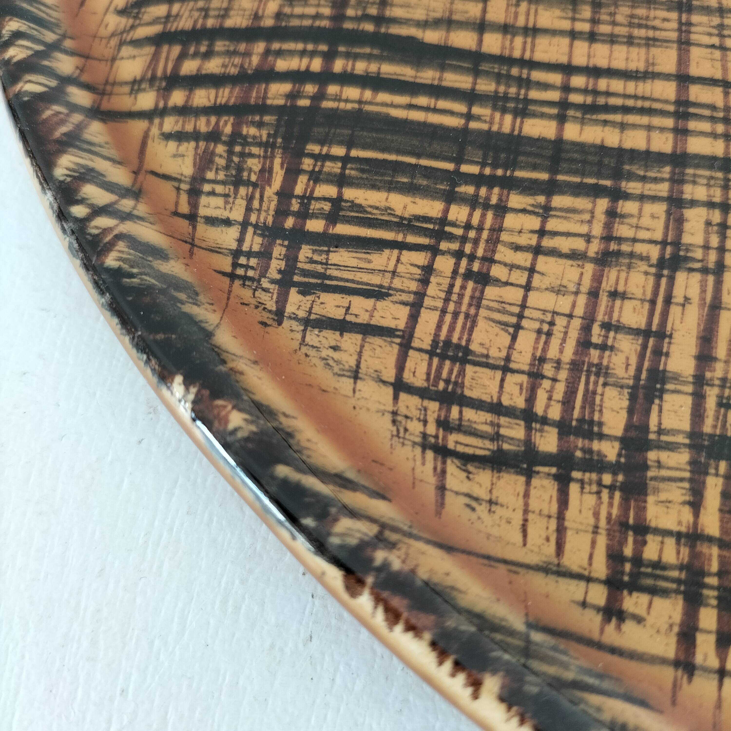 Saltworks earthenware dish, Duras model