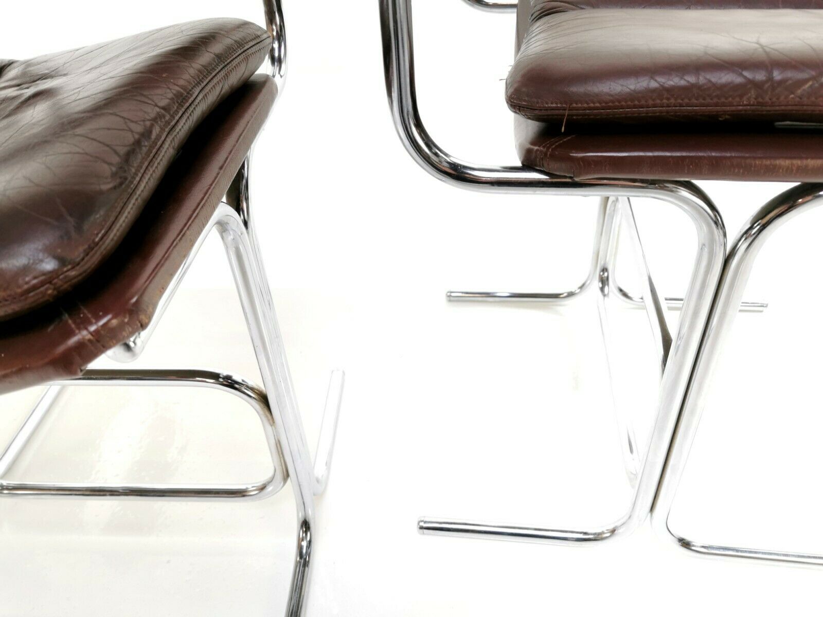 Ensemble de trois chaises Pieff Eleganza par Tim Bates Mid Century 1960s