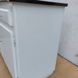 wooden cupboard, formica top