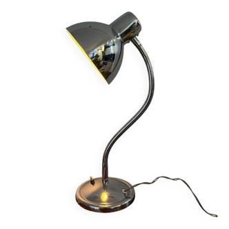 Vintage chrome flexible table lamp - 1960s