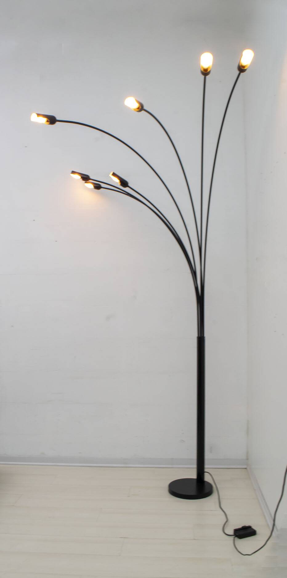 Relux Milano Mid-Century Modern Italian Arches Floor Lamp, 1970s