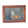 Nature morte, pommes et carafe sur la table de la cuisine