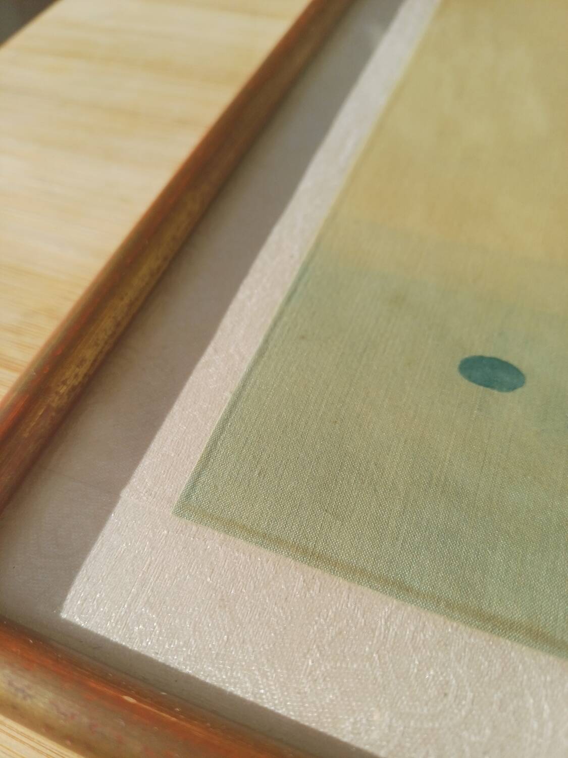 Deux peintures chinoises vintage sur soie