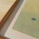 Deux peintures chinoises vintage sur soie