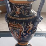 Vase en gien