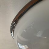 Vintage ceiling lamp in opaline and glass paste