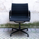 EA 108 Hopsak black armchair by Charles, Ray Eames, Vitra