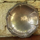 Plat argenté vintage