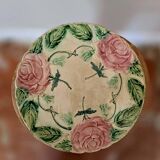 Lot de 7 assiettes Barbotine