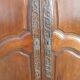 Encadrement et portes de placard louis xv en noyer du xix ème siecle n° 1