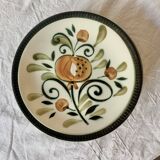 Set of 6 Boch La Louvière flat plates - Argenteuil series