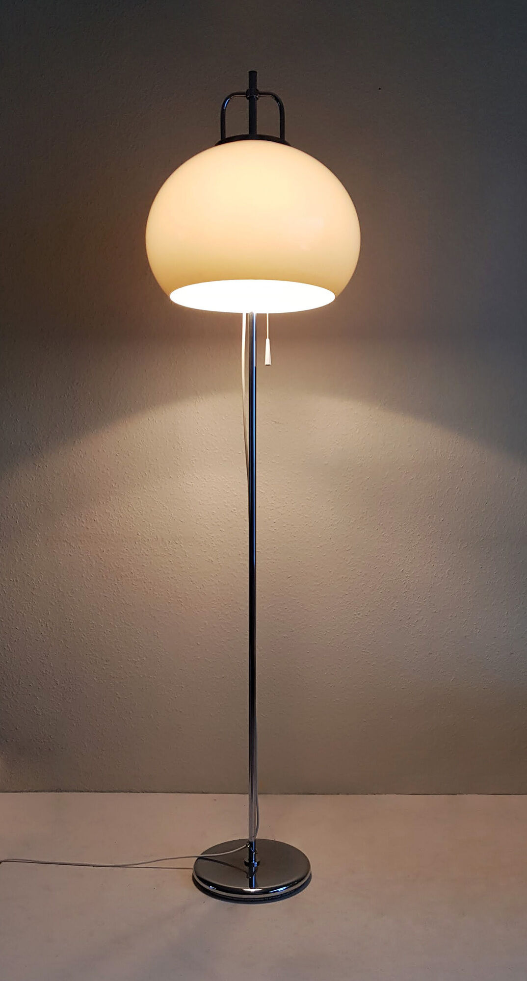Lucerna floor lamp, Harvey Guzzini for Meblo, Italy 1960s