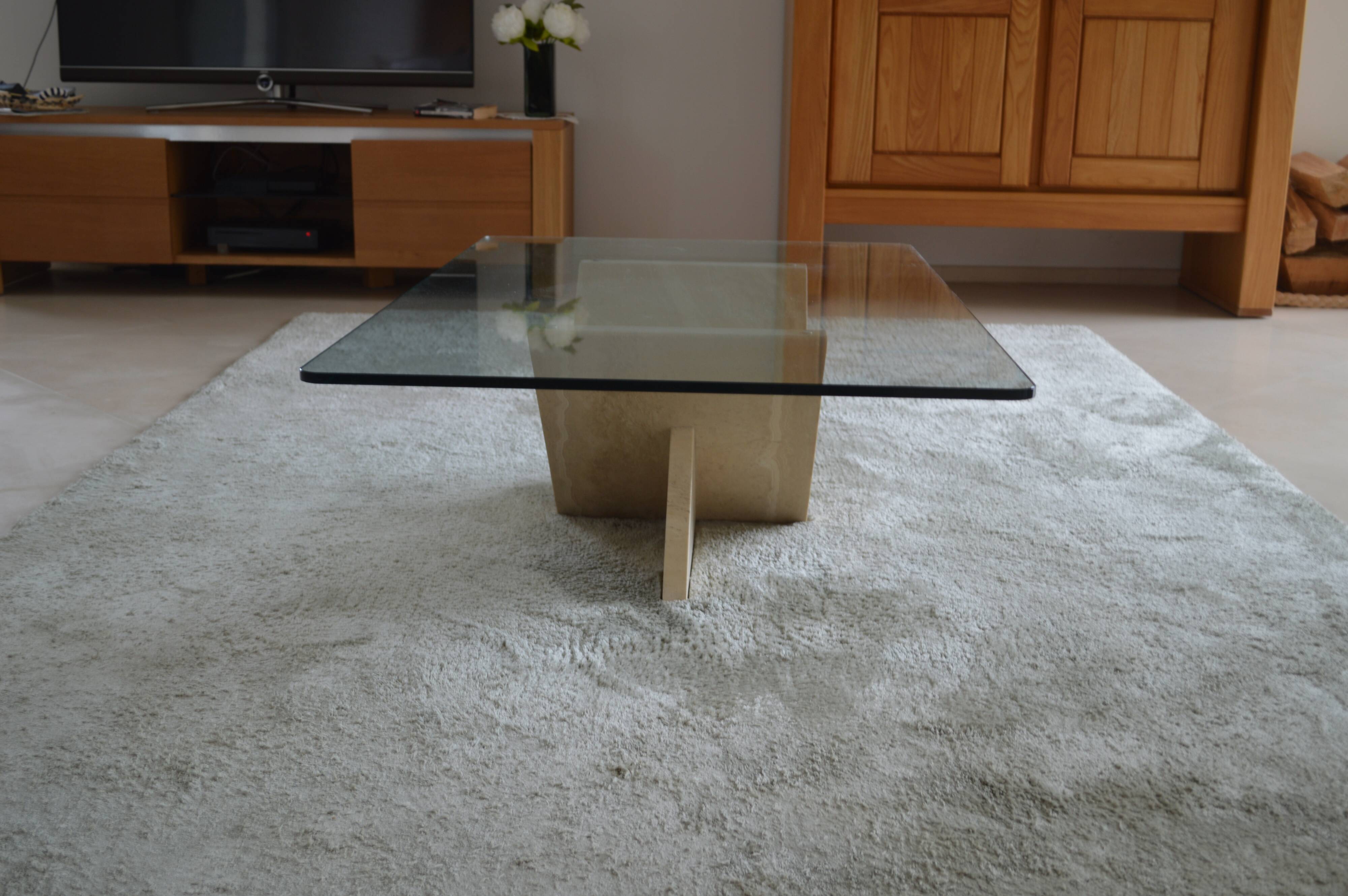 Rectangular coffee table Roche Bobois