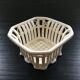 Openwork earthenware plant pot